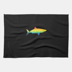 Linge De Cuisine Gay pride de requin arc-en-ciel Drapeau LGBT Débar