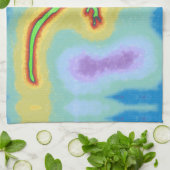 Linge De Cuisine Gecko vert citron (Plié)