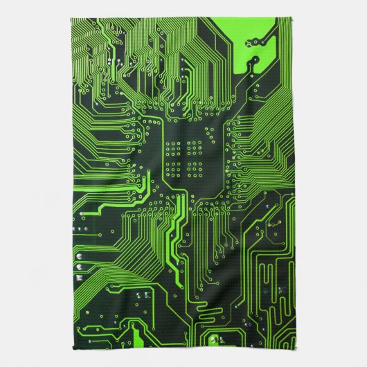 Linge De Cuisine Geek de la carte de circuit électronique Nerd PCB (Vertical)