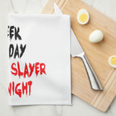 Linge De Cuisine Geek Zombie Slayer (Quart Plié)
