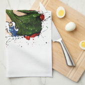 Linge De Cuisine Geisha (Quart Plié)