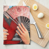 Linge De Cuisine Geisha (Quart Plié)