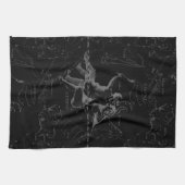 Linge De Cuisine Gemini Constellation Map 1690 (Horizontal)