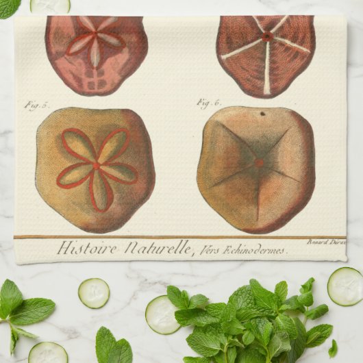 Linge De Cuisine Gemmes Dollars De Sable (Plié)