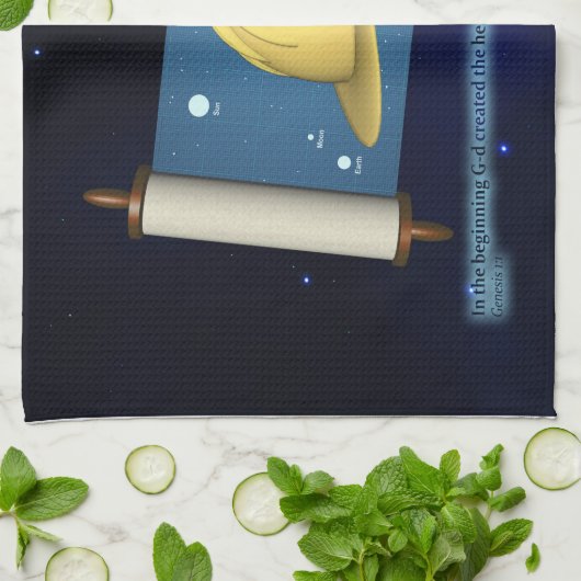 Linge De Cuisine Genèse 1:1 - Construction (Plié)