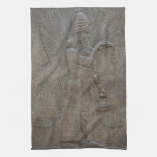 Linge De Cuisine Genie Benisseur d'Assyrie et dieu mésopotamien