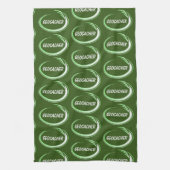 Linge De Cuisine Geocacher Green Splash (Vertical)