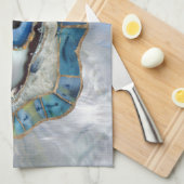 Linge De Cuisine Géodes et cristaux d'émulet d'oreilles maléfiques (Quart Plié)