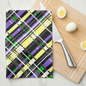 Linge De Cuisine Géométri abstrait sans à damiers (Quart Plié)