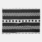 Linge De Cuisine Géométrie Plaid du métro RL90 (Horizontal)