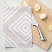 Linge De Cuisine Géométrique (Quart Plié)