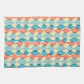 Linge De Cuisine Géométrique, Humeur, Rétro, Mid-Century Plat moder (Horizontal)