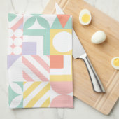 Linge De Cuisine géométrique n° 32 (Quart Plié)