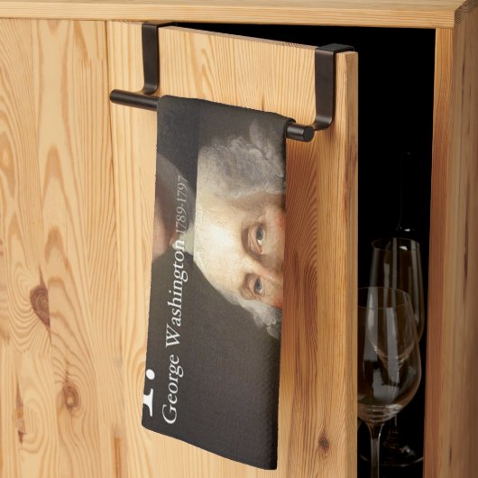 Linge De Cuisine George Washington Towel (Pliage en tiers)