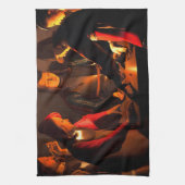 Linge De Cuisine Georges de la Tour - Les Joueurs de Dices (Vertical)