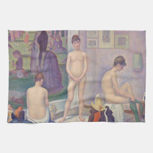 Linge De Cuisine Georges Seurat - Les Modèles (Horizontal)