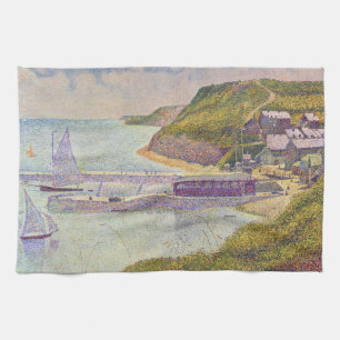 Linge De Cuisine Georges Seurat - Port-en-Bessin à High Tide