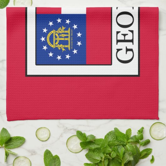 Linge De Cuisine Géorgie (Plié)