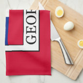 Linge De Cuisine Géorgie (Quart Plié)