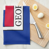 Linge De Cuisine Géorgie (Quart Plié)