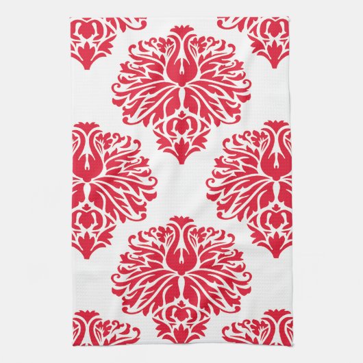 Linge De Cuisine Geranium Elegant Damask (Vertical)