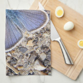 Linge De Cuisine Geschirrtuch blauer Schmetterling (Quart Plié)