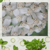 Linge De Cuisine Geschirrtuch kleine weisse Wildblüten (Plié)