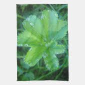 Linge De Cuisine Geschirrtuch Wassertropfen auf Blatt (Vertical)