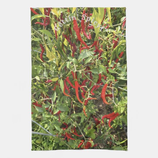 Linge De Cuisine Gettin' Spicy  (Vertical)