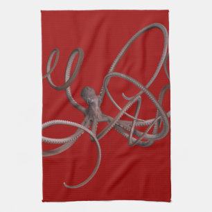 Linge De Cuisine Giant Kraken