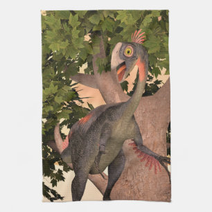 Linge De Cuisine Gigantoraptor Art d'aventure pour enfants Dinosaur