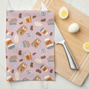 Linge De Cuisine Gilmore Girls   Luke's Diner Coffee Motif