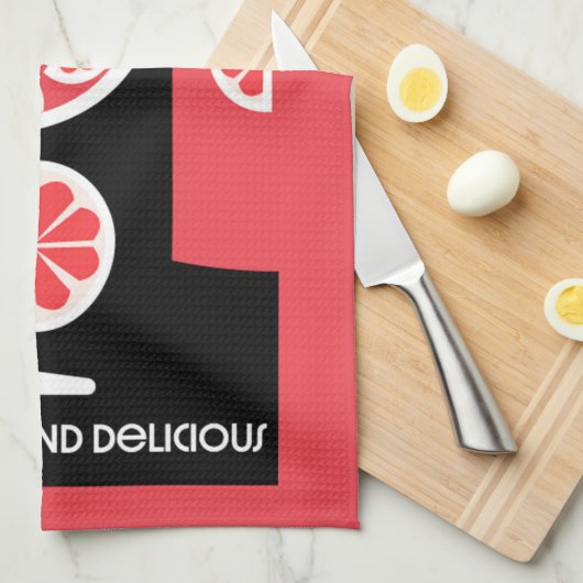 Linge De Cuisine Gin rose (Quart Plié)