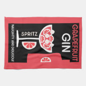 Linge De Cuisine Gin rose (Horizontal)