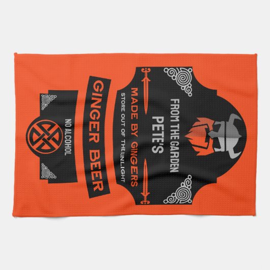 Linge De Cuisine Ginger Bière (Horizontal)