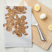 Linge De Cuisine Gingerbread Man Christmas Cookie Holiday Baking  (Quart Plié)