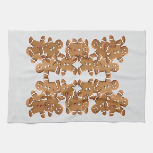 Linge De Cuisine Gingerbread Man Christmas Cookie Holiday Baking  (Horizontal)