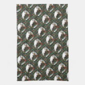 Linge De Cuisine Gingerbread Man: Pine (Vertical)