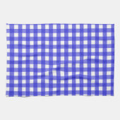 Linge De Cuisine gingham bleu royal (Horizontal)