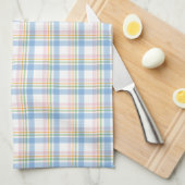 Linge De Cuisine Gingham Pastel Moderne (Quart Plié)