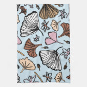 Linge De Cuisine Gingko leaves (Vertical)