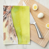 Linge De Cuisine Girafe (Quart Plié)