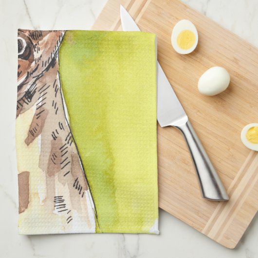 Linge De Cuisine Girafe (Quart Plié)