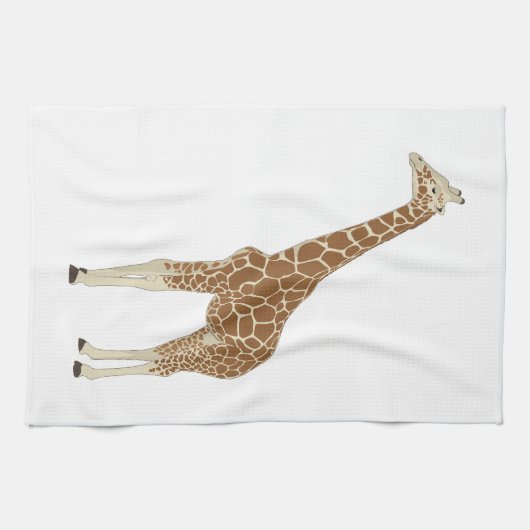 Linge De Cuisine Girafe (Horizontal)