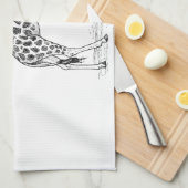 Linge De Cuisine Girafe (Quart Plié)
