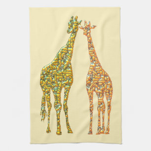 Linge De Cuisine Girafe