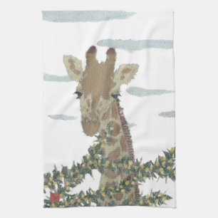 Linge De Cuisine Girafe, Afrique, Animal, Faune