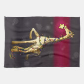 Linge De Cuisine Girafe brillante (Horizontal)