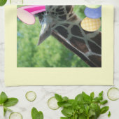 Linge De Cuisine Girafe de l'Est (Plié)