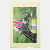 Linge De Cuisine Girafe de l'Est (Vertical)